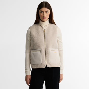 Barbour Womens Bainford Liner Jacket Ecru