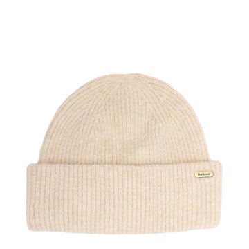 Barbour Womens Barbour Enid Knitted Beanie Hat Birch