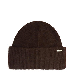 Barbour Womens Barbour Enid Knitted Beanie Hat Rustic