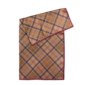 Barbour Womens Barbour Kinsale Tartan Head Scarf Muted Tartan
