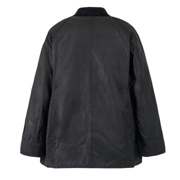 Barbour Womens Beadnell Wax Jacket Black - Parasol Store