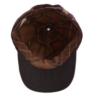 Barbour Womens Beauly Waxed Cap Rustic/Merlot
