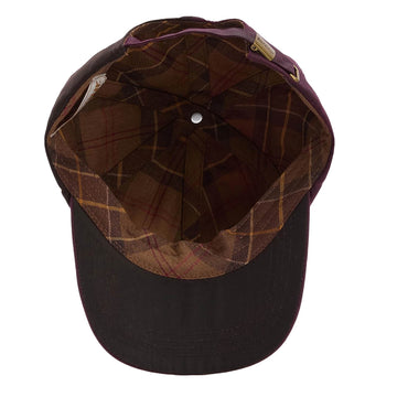 Barbour Womens Beauly Waxed Cap Rustic/Merlot