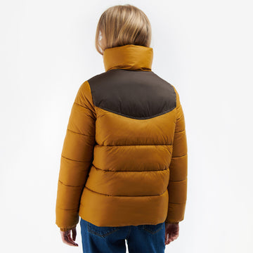 Barbour Womens Belford Quilted Jacket Dijon / Mahogany Ancient - Parasol Store