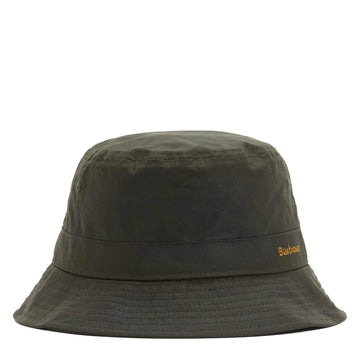 Barbour Womens Belsay Wax Sports Bucket Hat Fern