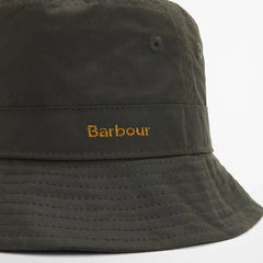 Barbour Womens Belsay Wax Sports Bucket Hat Fern - Parasol Store