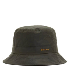 Barbour Womens Belsay Wax Sports Bucket Hat Fern - Parasol Store