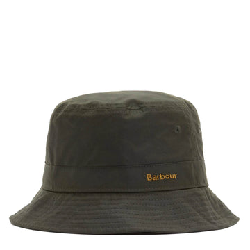 Barbour Womens Belsay Wax Sports Bucket Hat Fern
