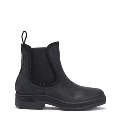 Barbour Womens Birch Chelsea Boot Black - Parasol Store