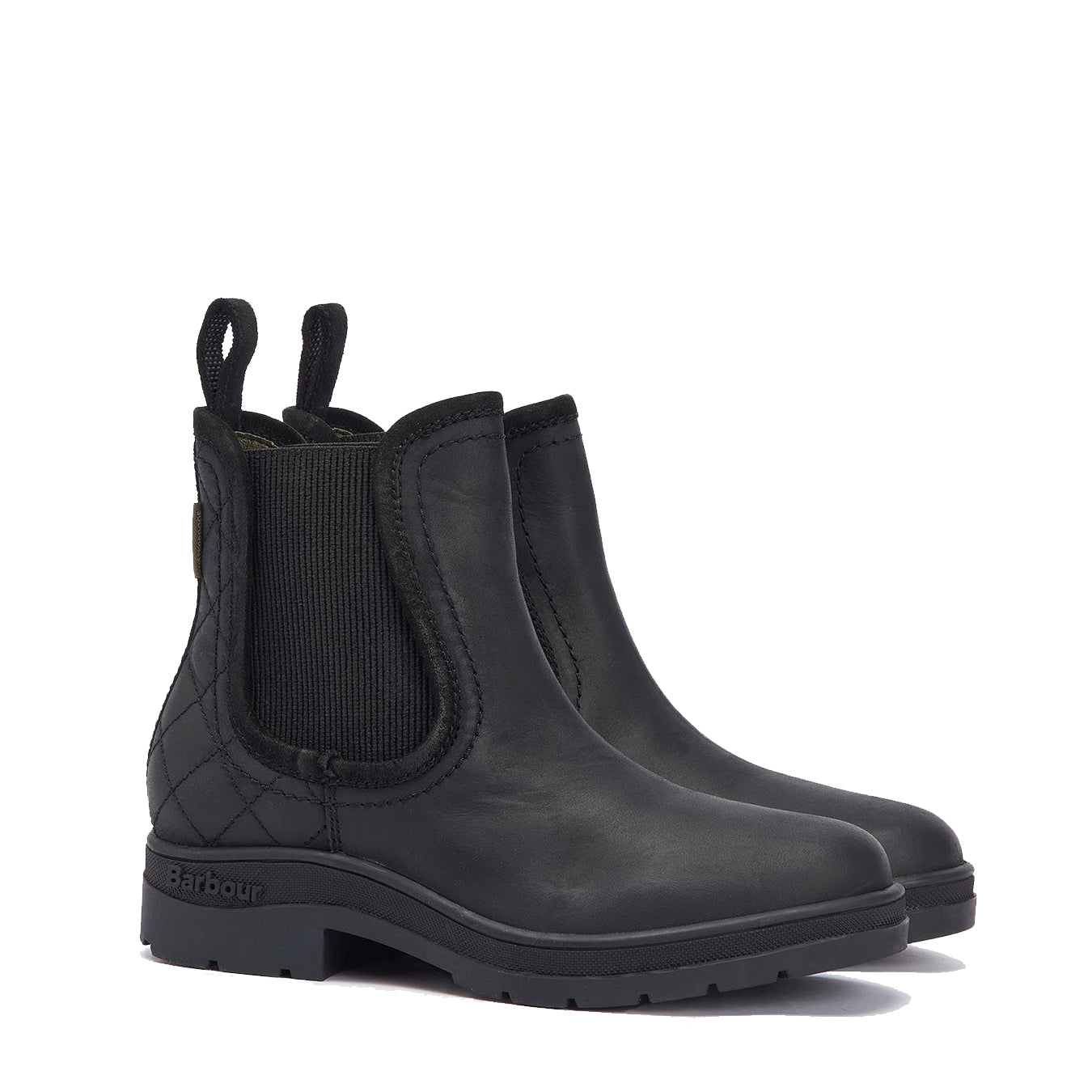 Barbour Womens Birch Chelsea Boot Black - Parasol Store
