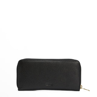 Barbour Womens Birch Leather Matinee Purse Black - Parasol Store