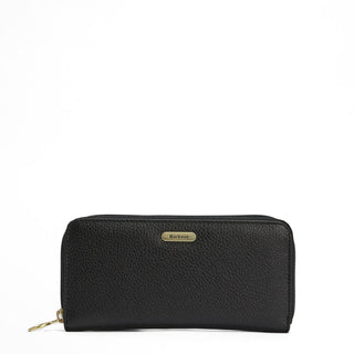 Barbour Womens Birch Leather Matinee Purse Black - Parasol Store