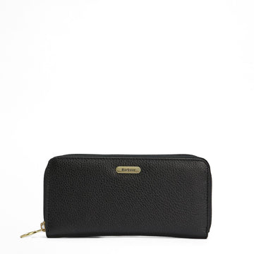 Barbour Womens Birch Leather Matinee Purse Black - Parasol Store