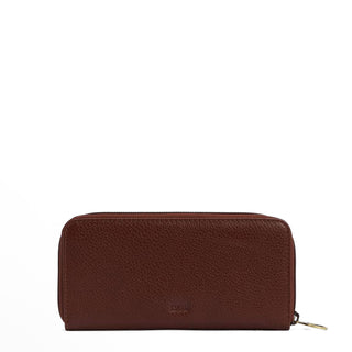 Barbour Womens Birch Leather Matinee Purse Brown - Parasol Store