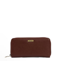 Barbour Womens Birch Leather Matinee Purse Brown - Parasol Store