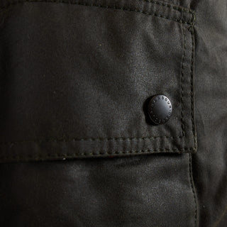 Barbour Womens Classic Beadnell Wax Jacket Olive - Parasol Store