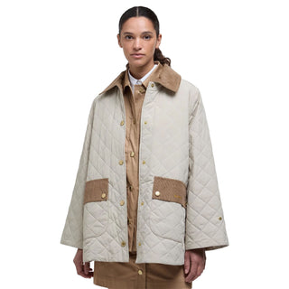 Barbour Womens Corinne Quilt Light Sand/Ancient - Parasol Store