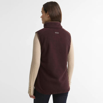 Barbour Womens Country Colton Fleece Gilet Fig