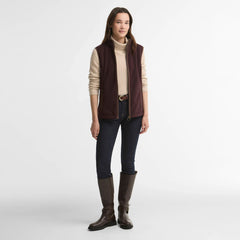 Barbour Womens Country Colton Fleece Gilet Fig