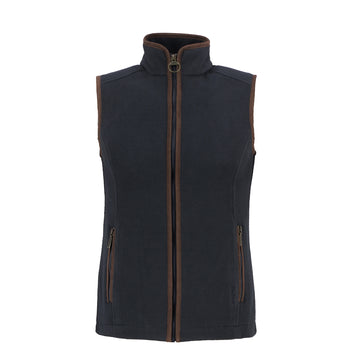 Barbour Womens Country Colton Fleece Gilet Navy