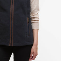 Barbour Womens Country Colton Fleece Gilet Navy