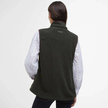 Barbour Womens Country Colton Fleece Gilet Sage