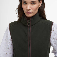 Barbour Womens Country Colton Fleece Gilet Sage