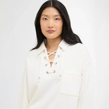 Barbour Womens Daya Sweatshirt Ecru