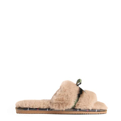 Barbour Womens Eleanora Slipper Taupe