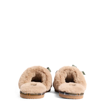 Barbour Womens Eleanora Slipper Taupe