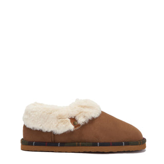 Barbour Womens Eloise Bootie Slipper Camel - Parasol Store