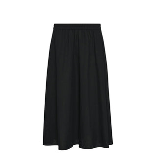 Barbour Womens Elsie Midi Skirt Black - Parasol Store