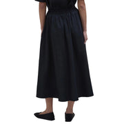 Barbour Womens Elsie Midi Skirt Black - Parasol Store