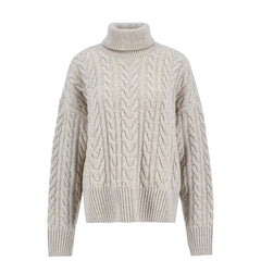 Barbour Womens Embleton Rollneck Jumper Birch - Parasol Store