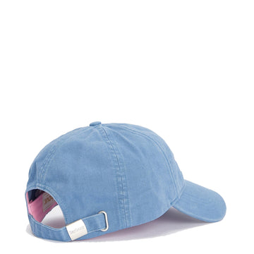 Barbour Womens Emily Sports Cap Chambray / Shell Pink - Parasol Store