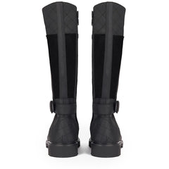 Barbour Womens Fareham Knee-High Boots Black - Parasol Store