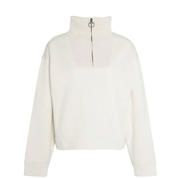 Barbour Womens Fleur Sweatshirt Ecru