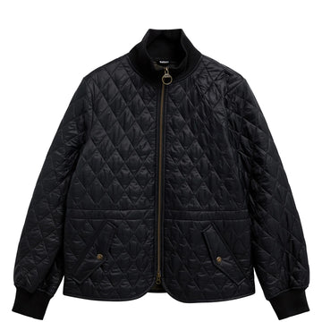 Barbour Womens Hermione Quilted Jacket Black / Shadow Classic