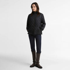 Barbour Womens Hermione Quilted Jacket Black / Shadow Classic