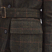 Barbour Womens Hollie Wool Jacket Spiced Pumpkin - Parasol Store