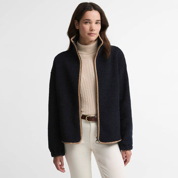 Barbour Womens Homeswood Fleece Dark Navy