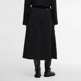 Barbour Womens Imelda Midi Skirt Black - Parasol Store