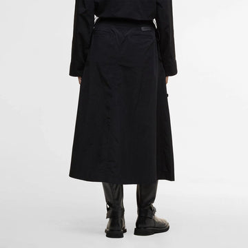 Barbour Womens Imelda Midi Skirt Black - Parasol Store