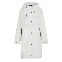 Barbour Womens Jayla Waterproof Parka Salt - Parasol Store