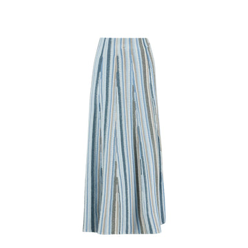 Barbour Womens Josie Knitted Maxi Skirt Multi