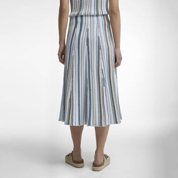 Barbour Womens Josie Knitted Maxi Skirt Multi