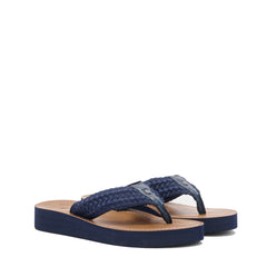 Barbour Womens Kelburn Beach Sandal Navy - Parasol Store