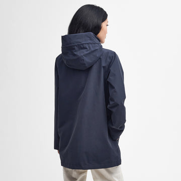 Barbour Womens Lansdowne Waterproof Jacket Dark Navy - Parasol Store