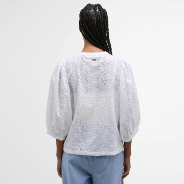 Barbour Womens Layla Top White