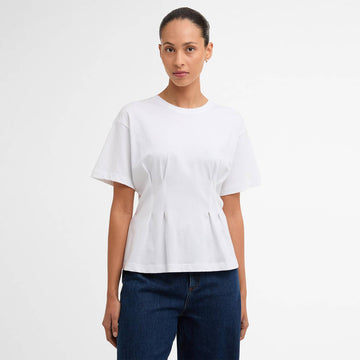 Barbour Womens Liza Top White